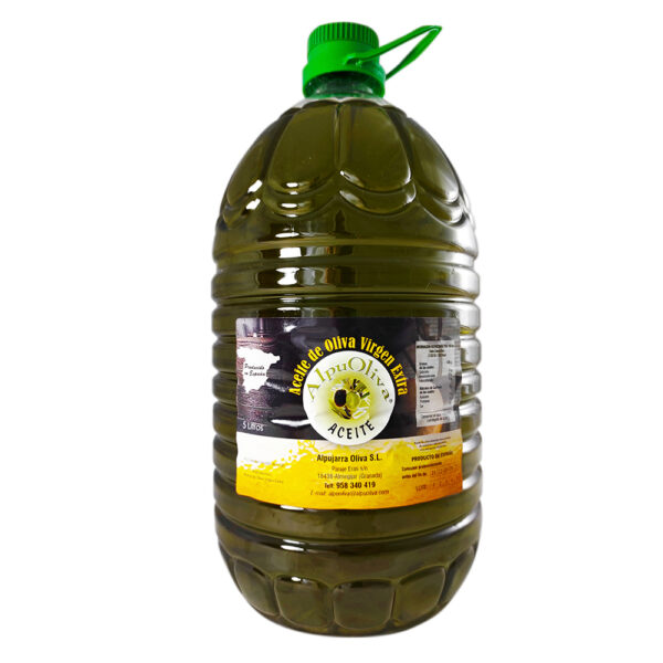 Aceite de oliva virgen extra 5 litros Pet Alpuoliva